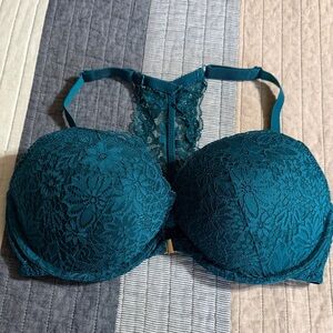 Auden Deep Teal Lace Bra